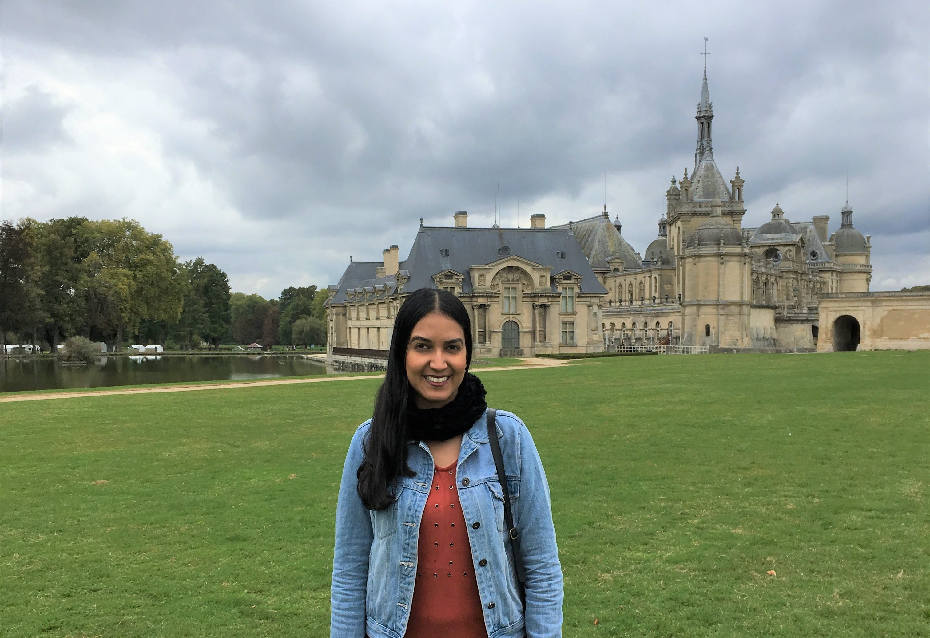 Castelo de Chantilly na França